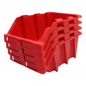 Stack & Nest Plastic Parts Bins Size E 10 Pack